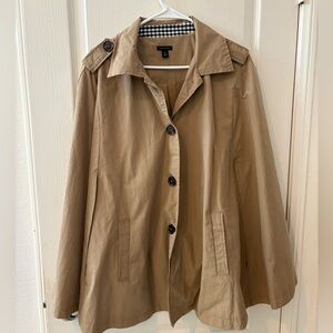 Ann Taylor Tan Trench Coat
